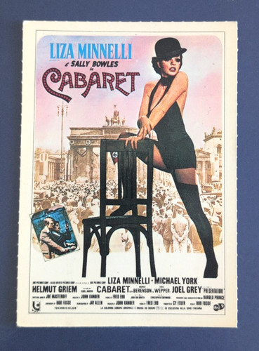 Cartolina cinema cabaret liza - cartolina,