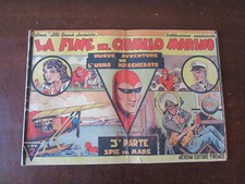 L'UOMO MASCHERATO 11 ORIGINALE LA FINE DEL CAVALLO MARINO NERBINI 1941 !!!