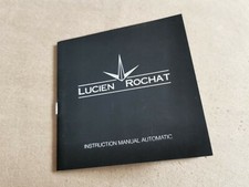 Lucien Rochat vintage instruction booklet for any models newoldstock condition