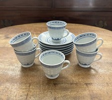 Set 6 tazze e piattini