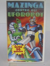 VHS film MAZINGA CONTRO GLI UFOROBOT 1995 animazione CINEHOLLYWOOD (VHS-1)