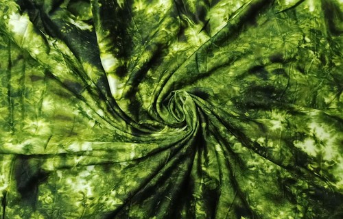 Tessuto rayon verde - tessuto,