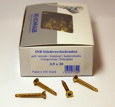 200 pezzi OSB viti di supporto