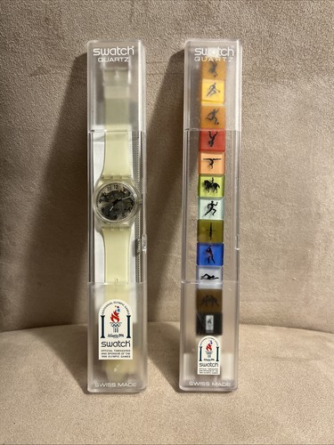 Nuovo swatch watch trasparente - nuovo,