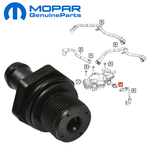 Valvola pcv mopar originale - pcv,