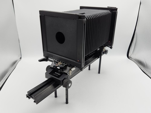 Sinar alpina 4x5 - sinar, rail