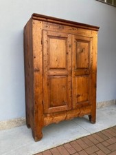 Armadio di gusto montano in Larice - Restaurato (in corso d'opera)_car 2930