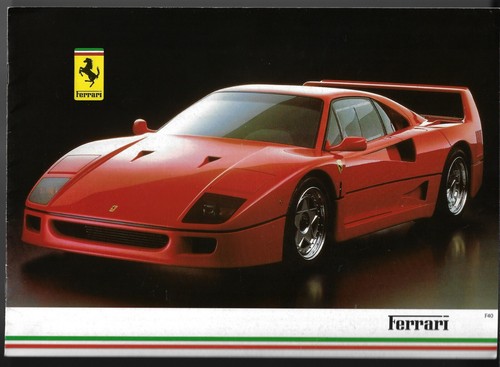 Ferrari range 1987 - range, 1987-1989