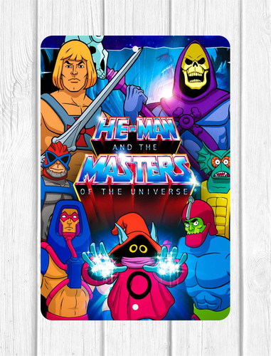 Insegna parete man and - insegna, he-man