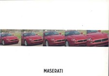 Catalogue Brochure Maserati
