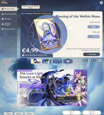 Genshin Impact account EU |AR 56| 11 5* | MAVUIKA; NEUVILETTE; FURINA; XILONEN;+