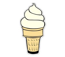 Adesivo SOFT SERVIGE GELATO