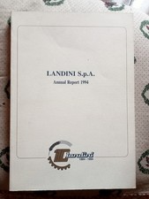LANDINI SPA ANNUAL REPORT 1994 TRATTORI DAL 1884 -