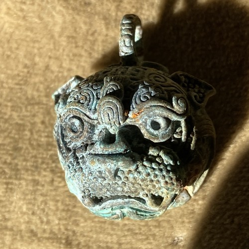 Antica campana crotale - , bronzo