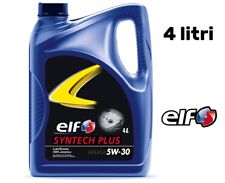 OLIO MOTORE ELF SYNTECH PLUS 100% SINTETICO 5W30 MULTIGRADO 4 L. BENZINA DIESEL