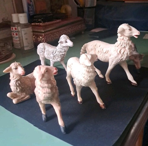 Statuine presepe plastica - statuine,