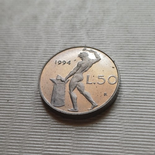 Lire mini non comune - comune, fondo