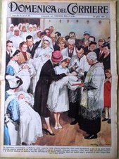 La Domenica del Corriere 10 Aprile 1960 Renato Rascel Eurovisione Ambrosio Carlo