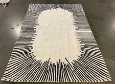 IVORY / BLACK 5' X 8' Back