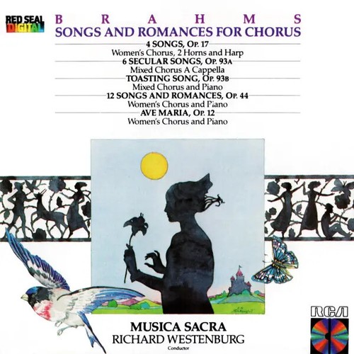 Brahms songs and romances - cd,