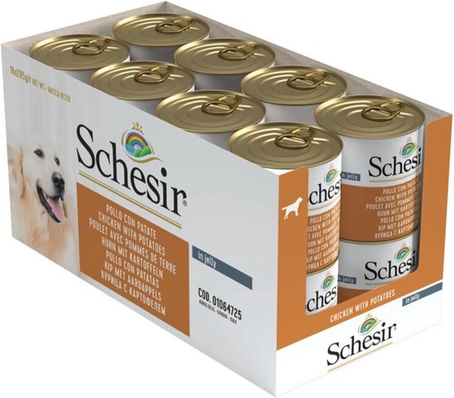 Schesir dog pollo con patate - schesir,
