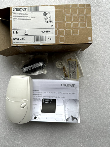 Détecteur hager s165 22x - détecteur, s165-22x