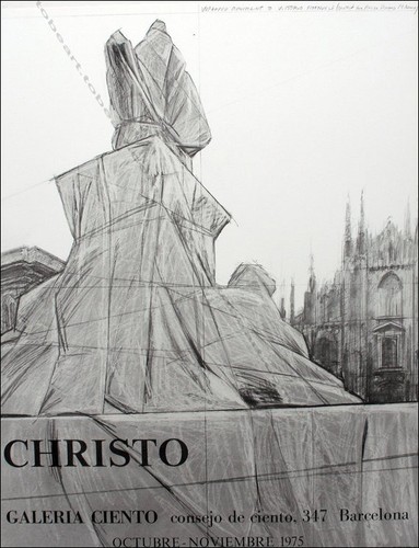 Christo affiche originale - affiche,