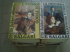  Salgari E, ed. Fabbri,1968 90 volumi raccolta completa