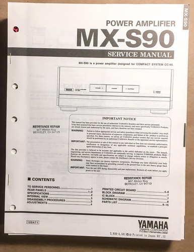 Yamaha s90 amplificatore - yamaha,