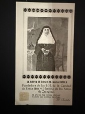carta sacra reliquia santino