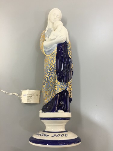 Madonna porcellana biscuit - in,