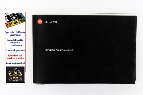 Leica istruzioni - m8, /