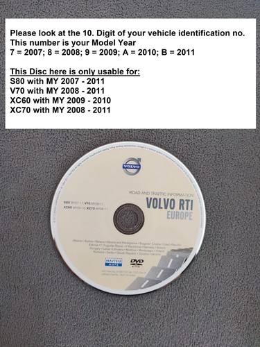 Dvd navigazione volvo rti - navigazione,