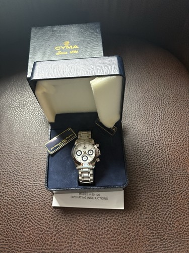 Orologio uomo cronografo cyma - uomo,