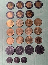 Lotto di 26 monete FDC da 100