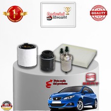 KIT TAGLIANDO 4 FILTRI SEAT IBIZA V 1.4 TFSI CUPRA 132KW 180CV DAL 2009 ->