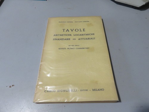 Tavole logaritmiche - tavole,