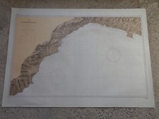 CARTE GEOGRAPHIQUE MARINE / De