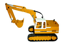 Conrad modello in metallo macchina edile 2825 escavatore cingolato Liebherr 922 1:50 escavatore
