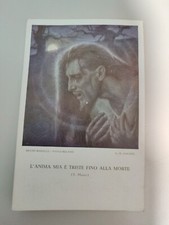 Gesù in Agonia, Cartolina, Vangeli illustrati, Bruno Marelli, G.B. Galizzi