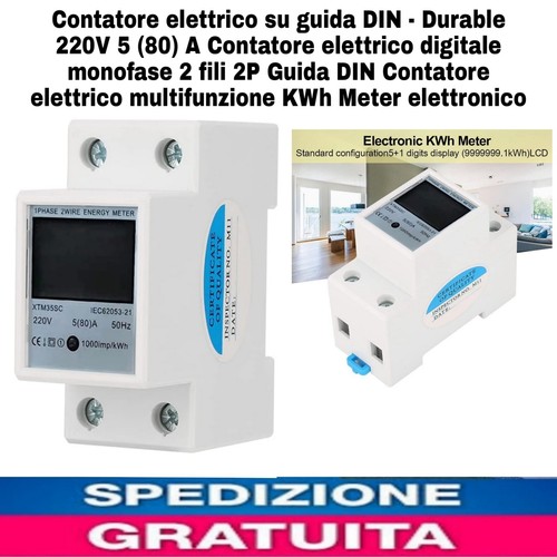 Contatore elettrico digitale - contatore,