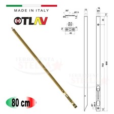 CATENACCIO A LEVA 80 cm
