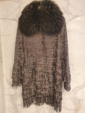 Collo in volpe argentata 