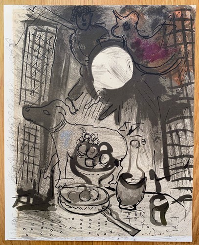 Marc chagall farblithographie - chagall,