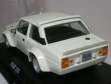 Fiat 131 Abarth bianca scala