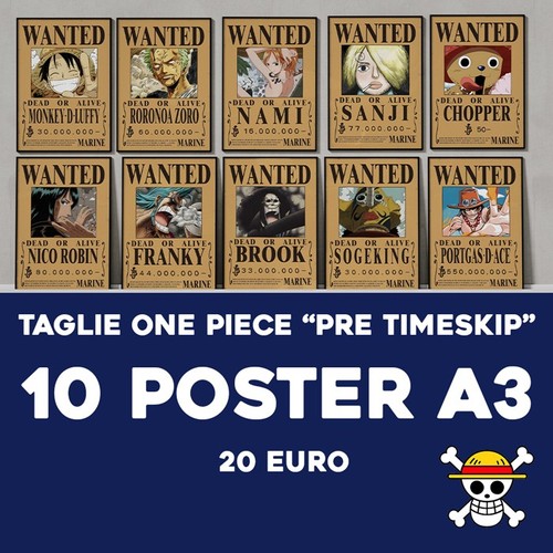One piece taglie wanted - taglie,