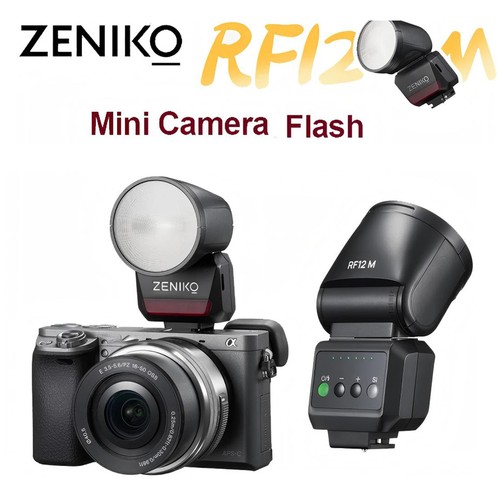 Flash fotocamera zeniko rf12m - flash,
