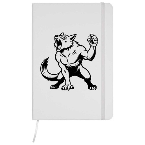 Notebook fierce werewolf - a5, 'fierce