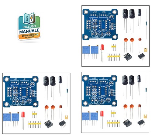Kit modulo ne555 generatore - 3x,