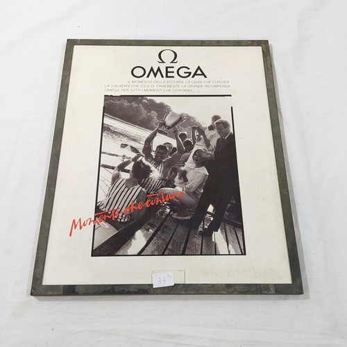 Quadro pubblicitario omega - quadro,
